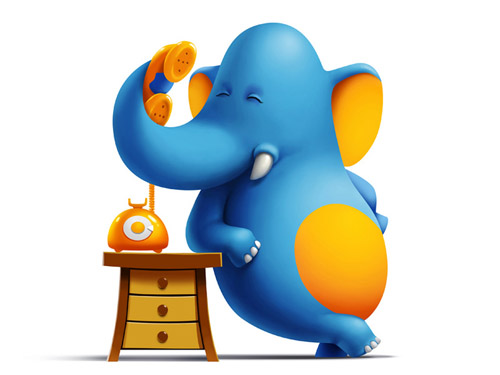 Слон и телефон