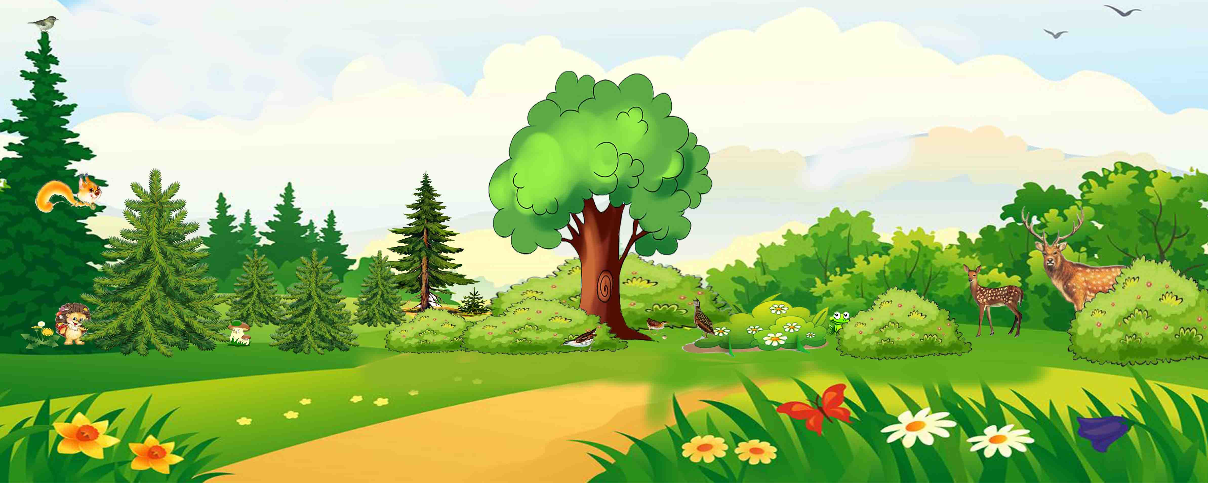 Если хочешь ты в лесу что-нибудь увидеть