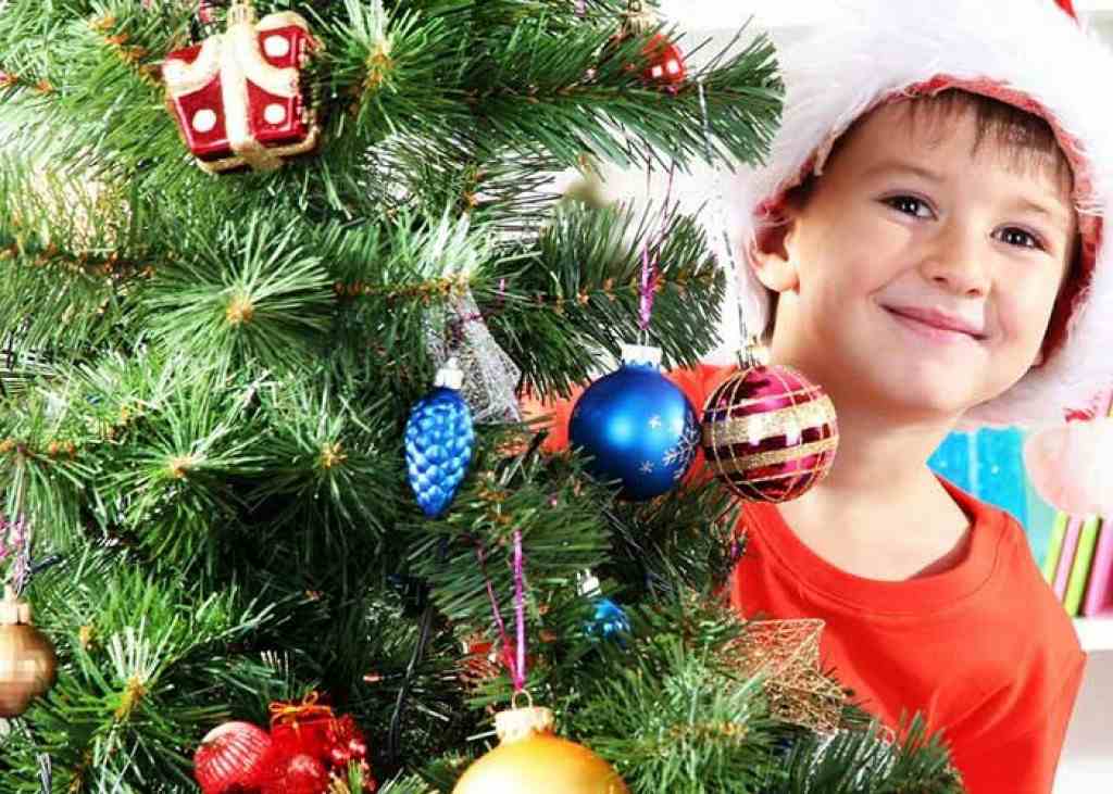 Детский новогодний елка