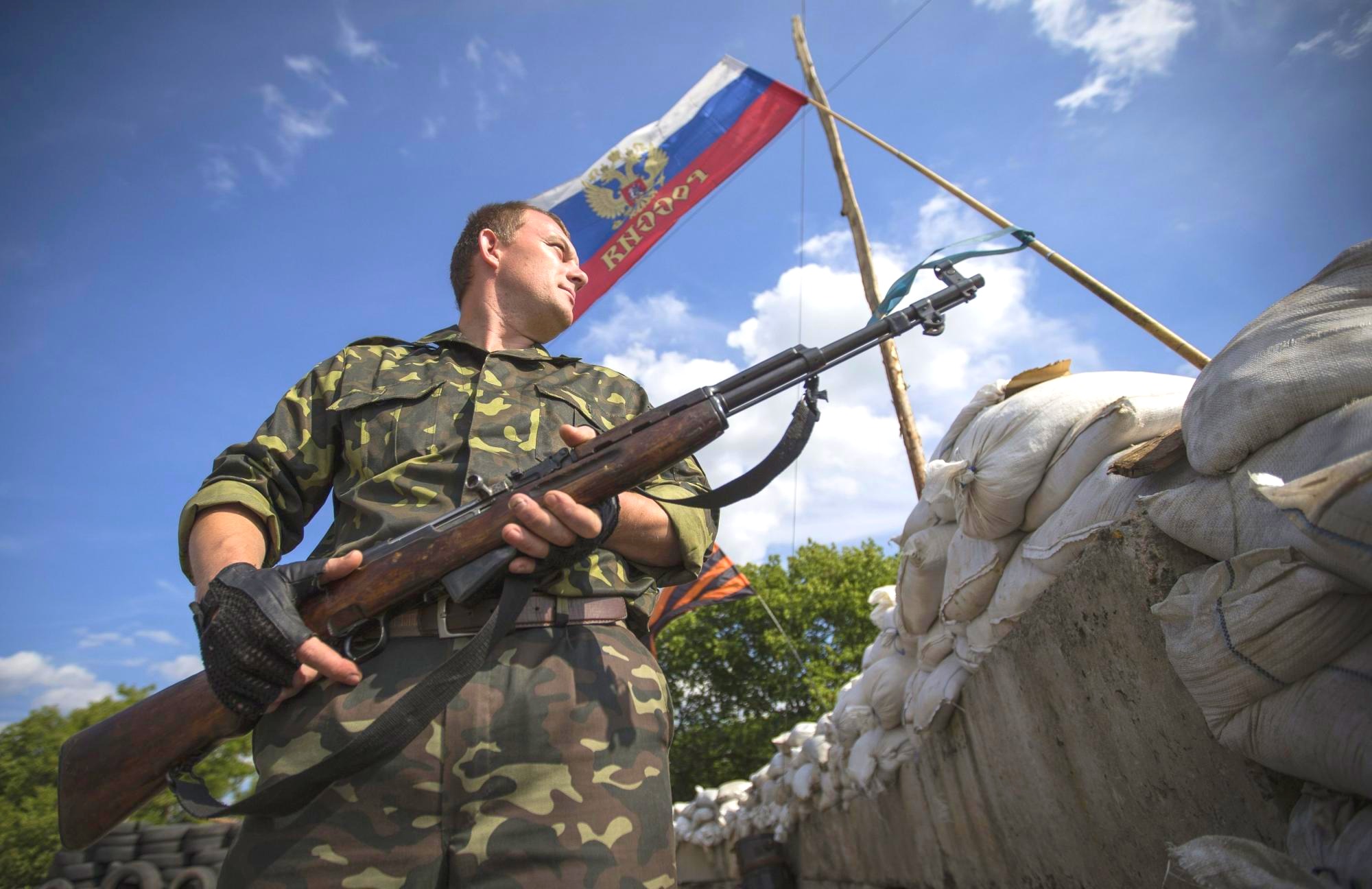 Война на Донбассе 2014 ополченцы