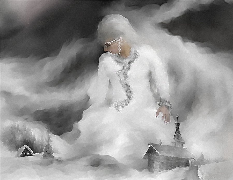 Среди гор...