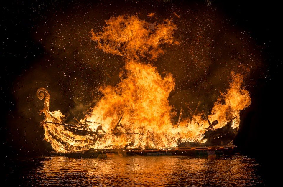 Сожжение кораблей