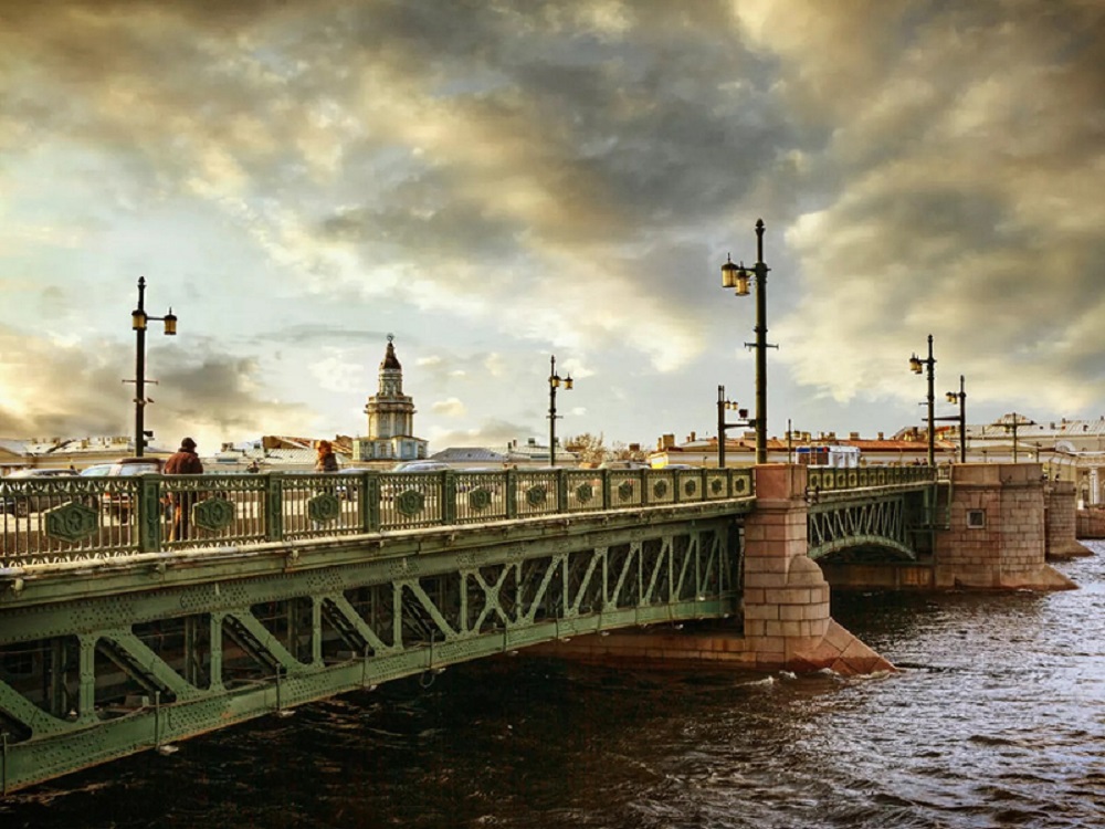 Дворцовый мост Эрмитаж