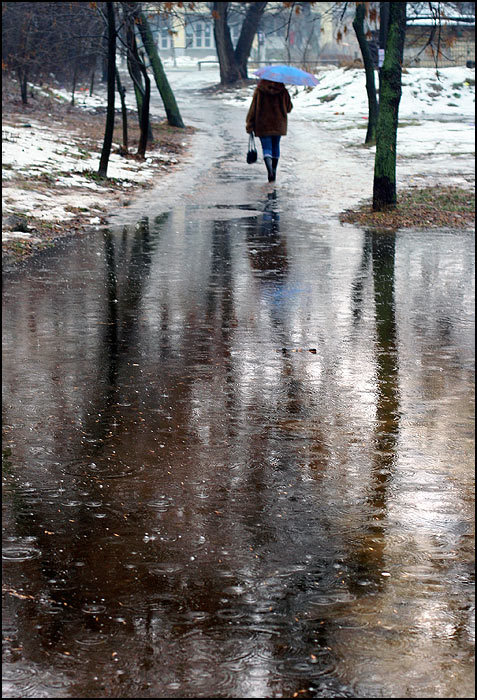 Вдыхаю влаги холода