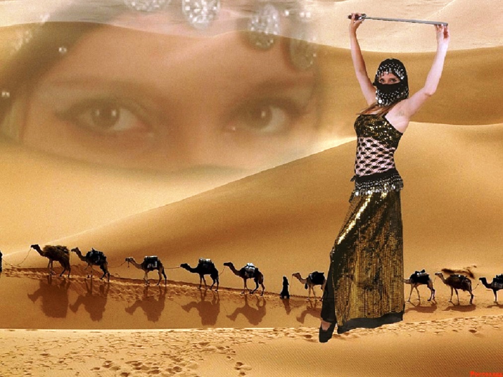 Караван на восток. Караван Мираж пустыня. Восточные глаза в пустыне. Восточная женщина в пустыне. Восток пустыня.