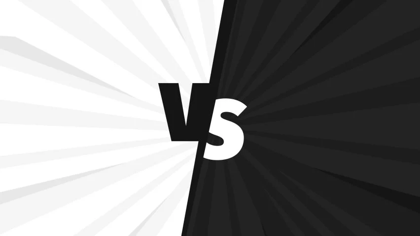 Тёмная сторона против светлой как и у меня...