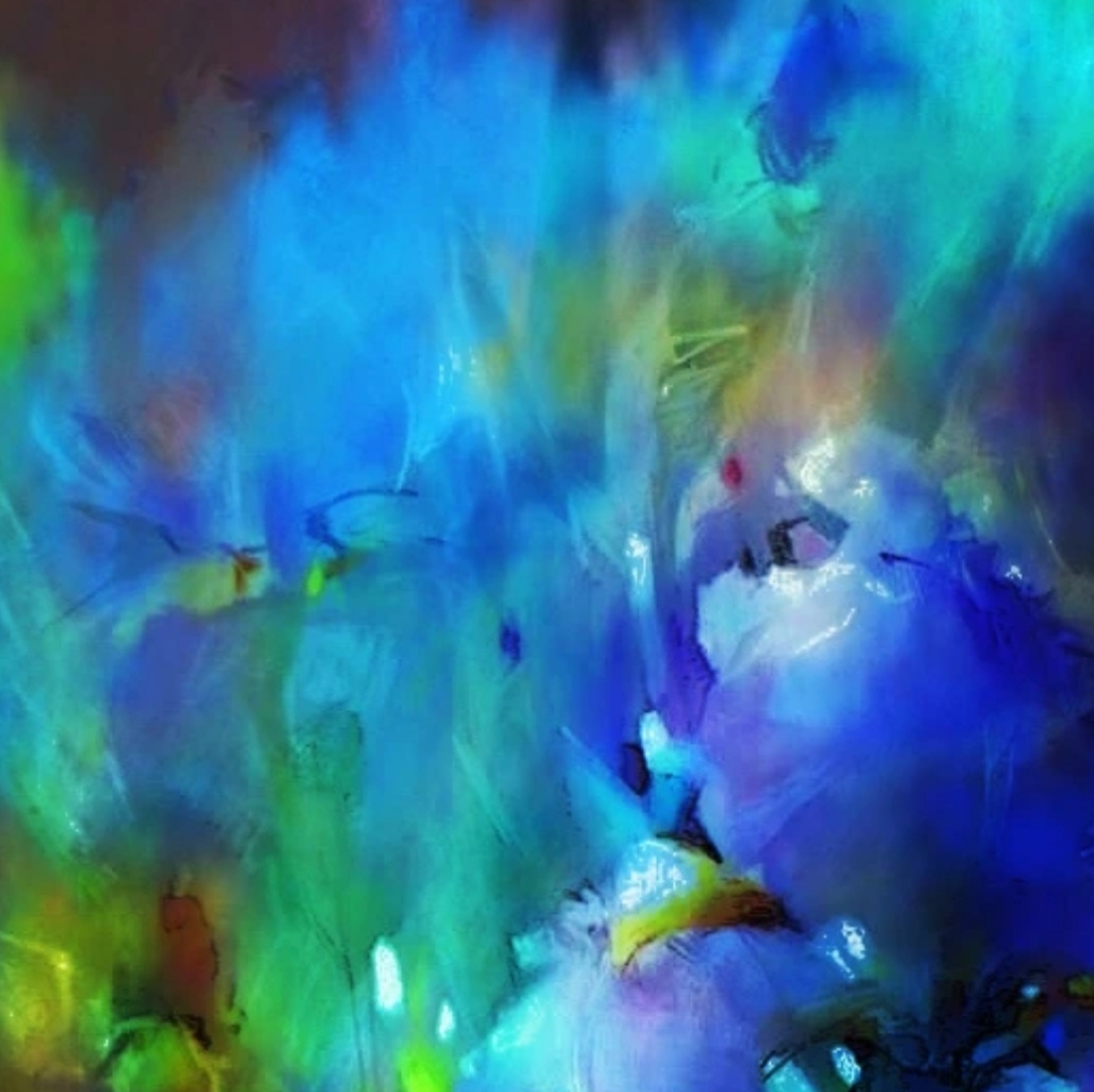 Цвет ночи синий...