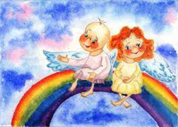 В небе радуга