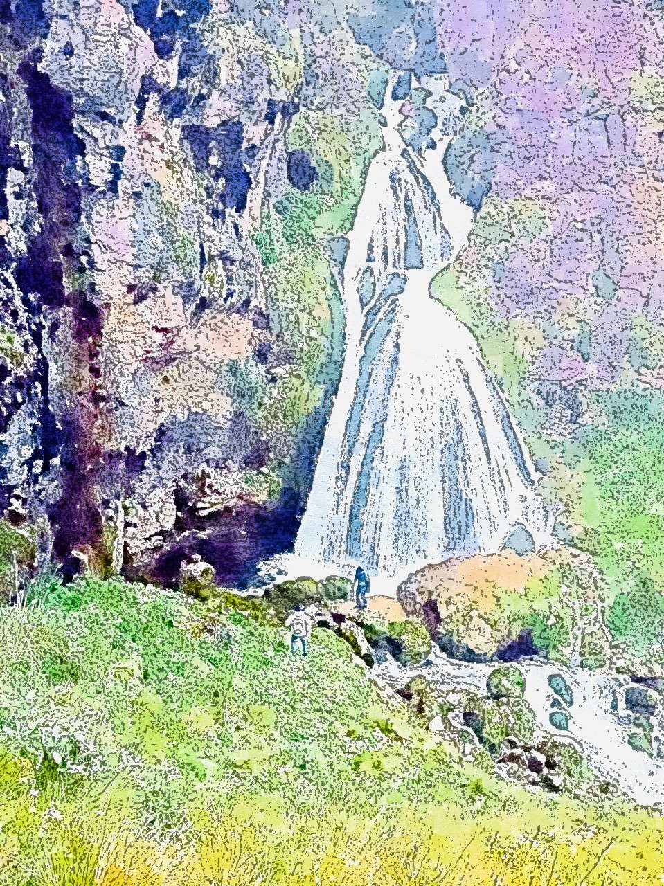 Я стала водопадом слез