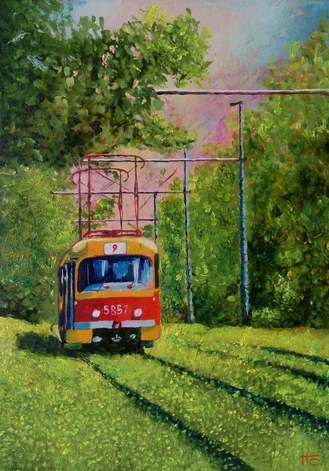 Я уеду на трамвае...