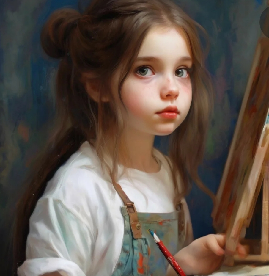 Юная художница