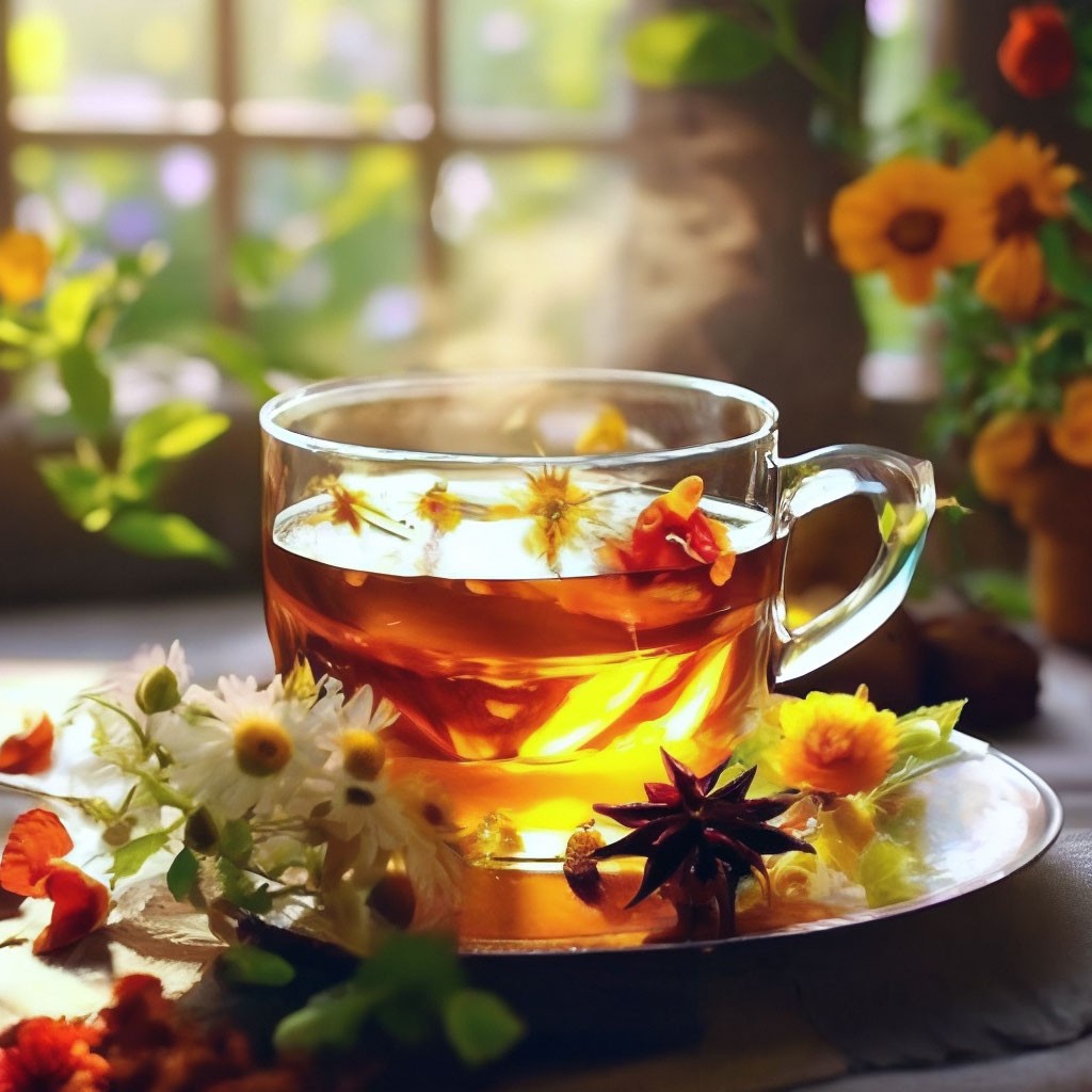 По чайку картинки для поднятия настроения