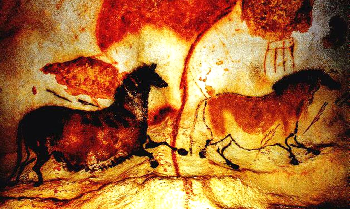 росписи. пещера ласко бизон. пещера ласко во франции. наскальная живопись франция пещера ласко. палеолит.