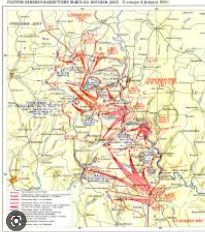 Стрелки на картах войны