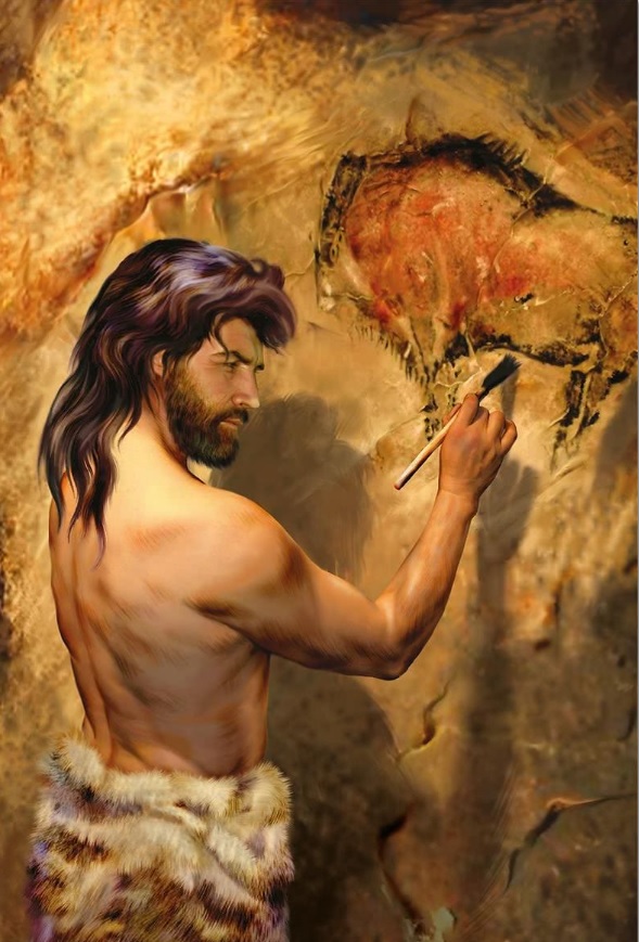 Первобытный художник 3
