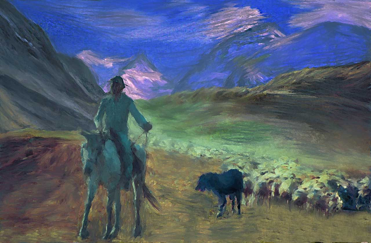 Как жизнь дорога пролегала