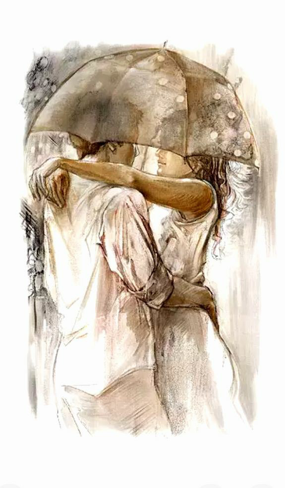 Мы в нашем городе, оплаканном дождём