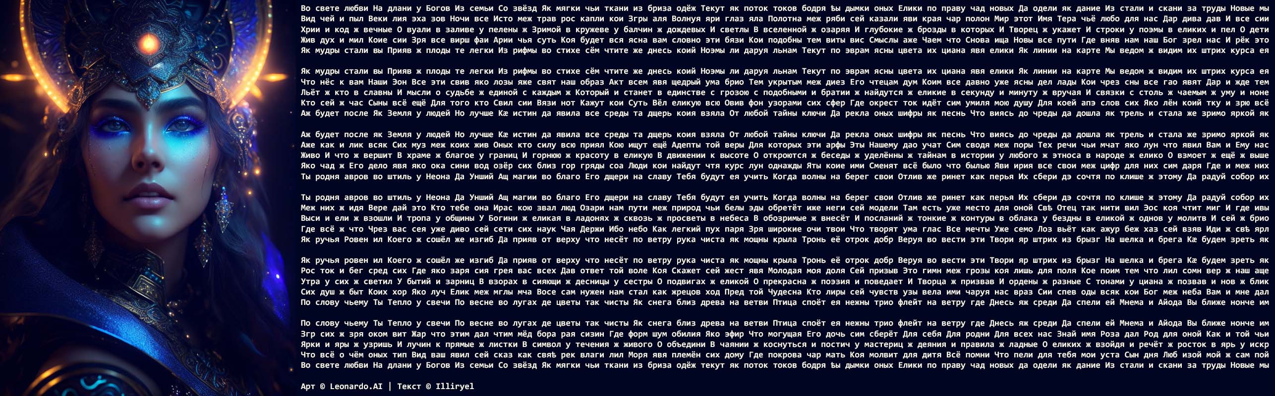Обращение к сыну. V2. Новые мы. Стих-кольцо. Si-fi (Михаил Юрьевич ...