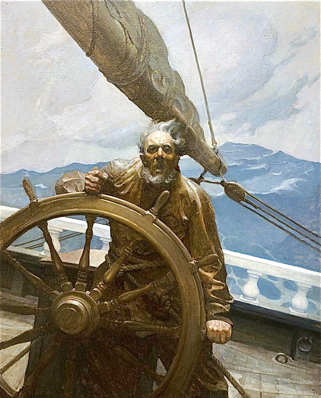 Человек за штурвалом