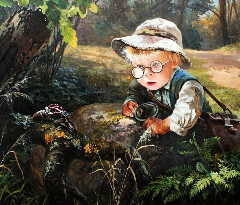 Экспромты на фото. Каникулы юного натуралиста