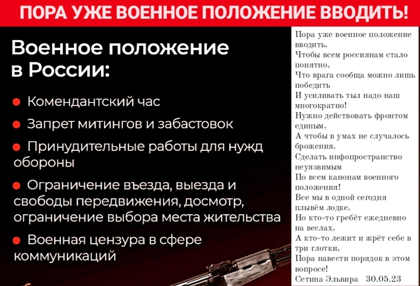 Положение боевой