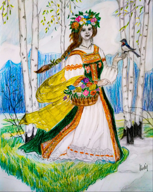 Девушка Весна