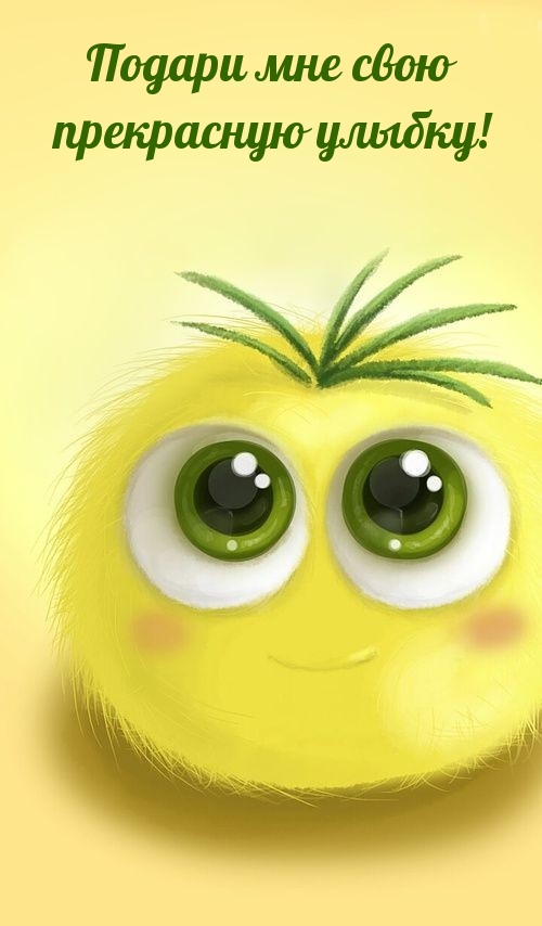 Подари мне свою улыбку...