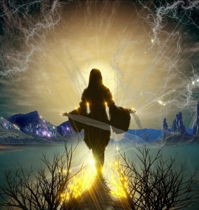 В лучах заката