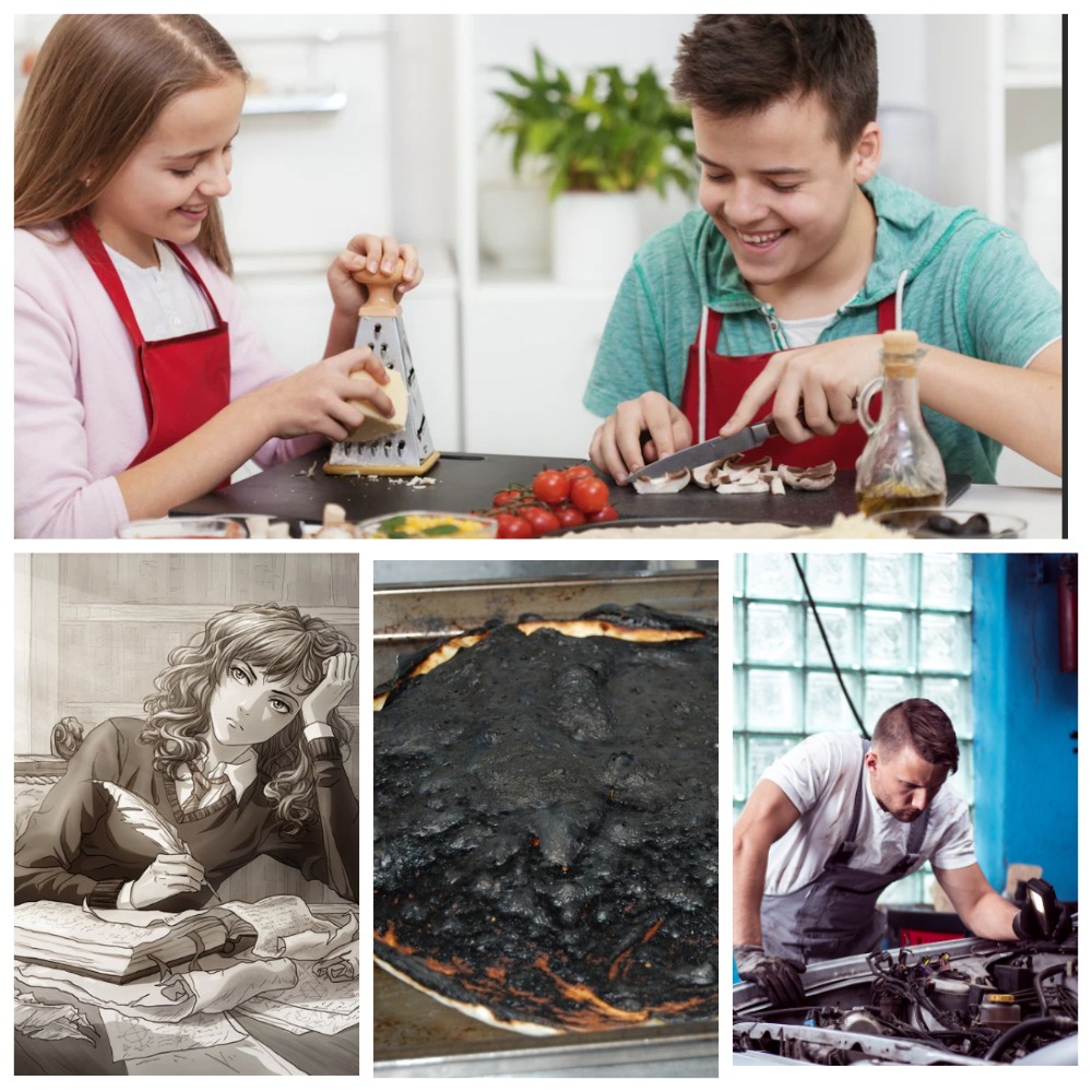 Дети на кухне