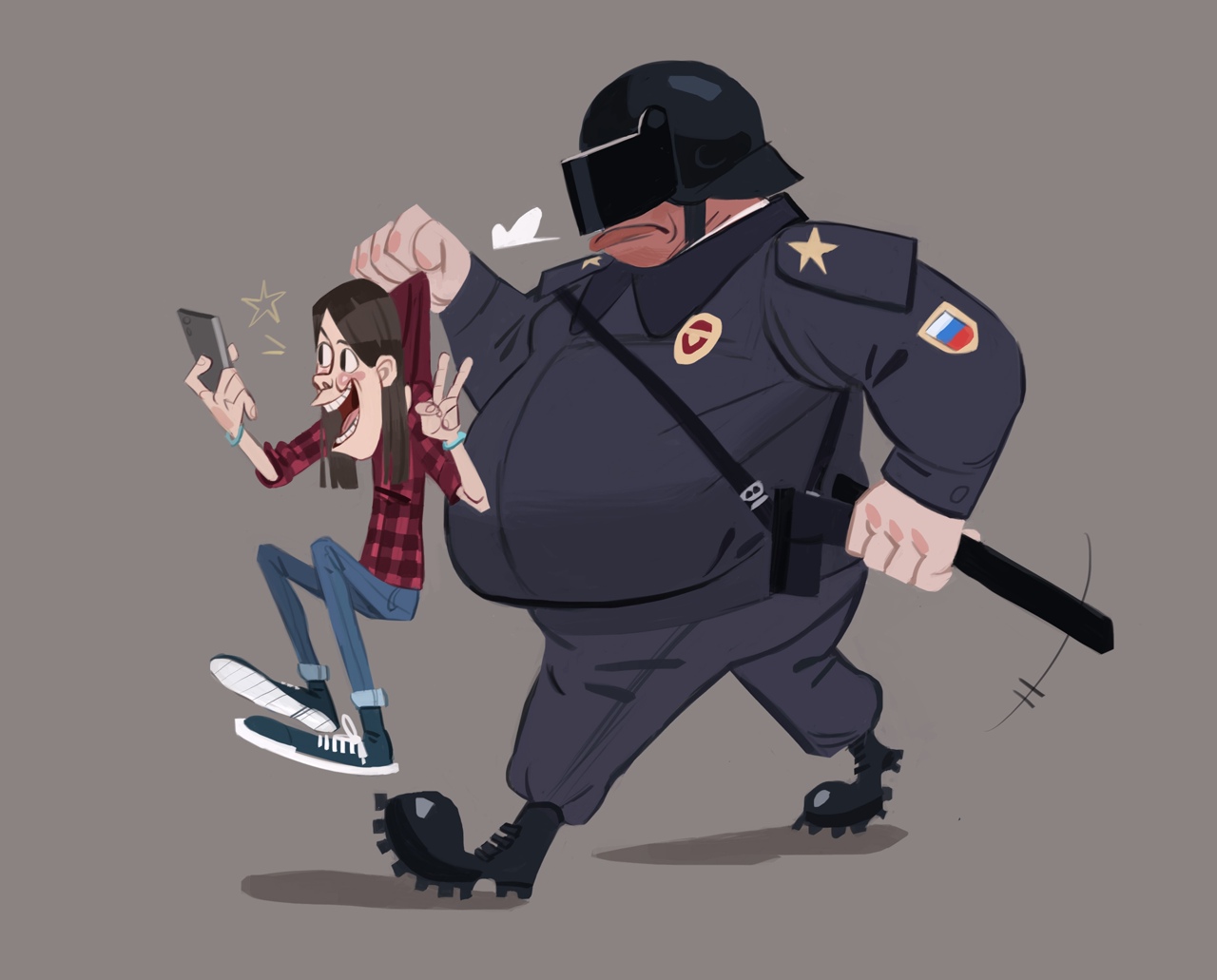 не студент...