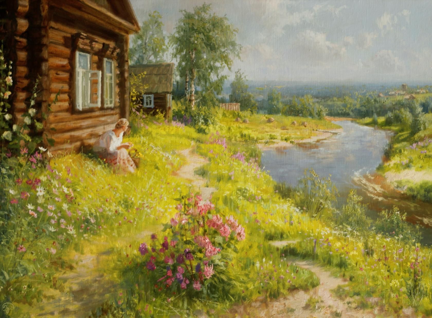 Старинная избушка