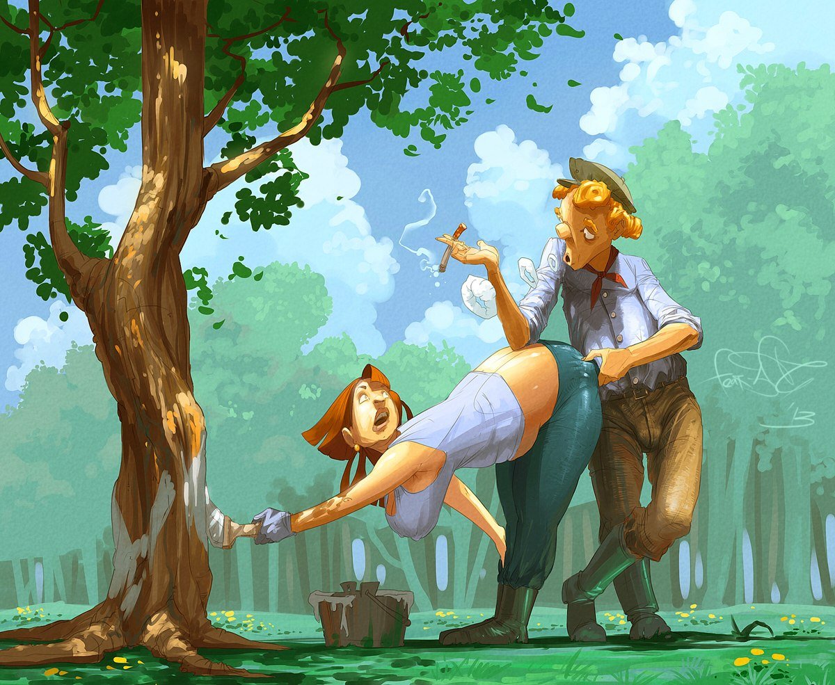 Снова лес объят огнём 