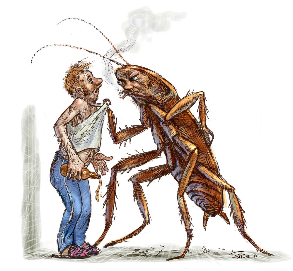 Ах, ты, подлый таракан!