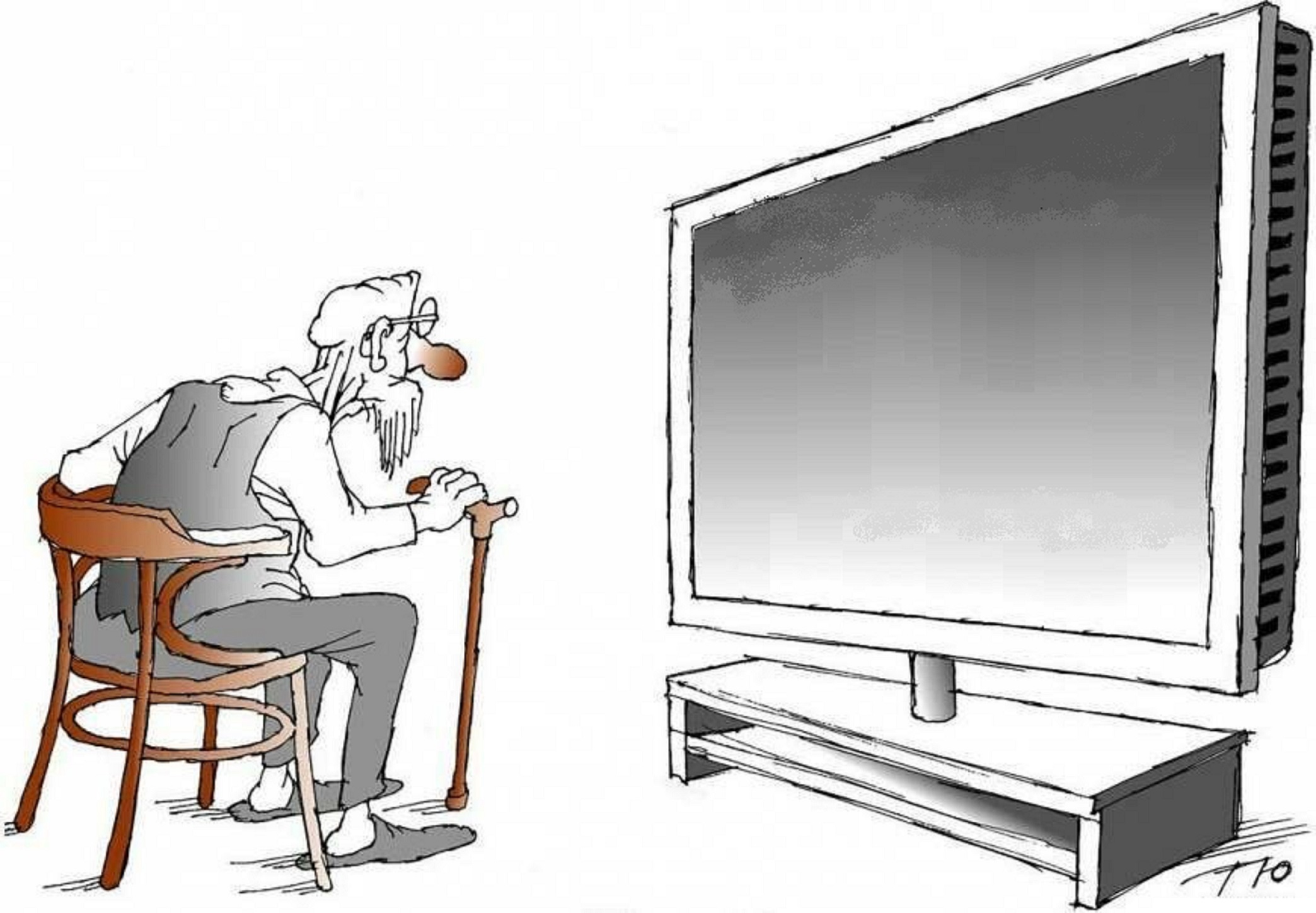 Включи телевизор олега. Телевидение карикатура. Телевизор иллюстрация. В телевизоре шарж. Смешной телевизор.