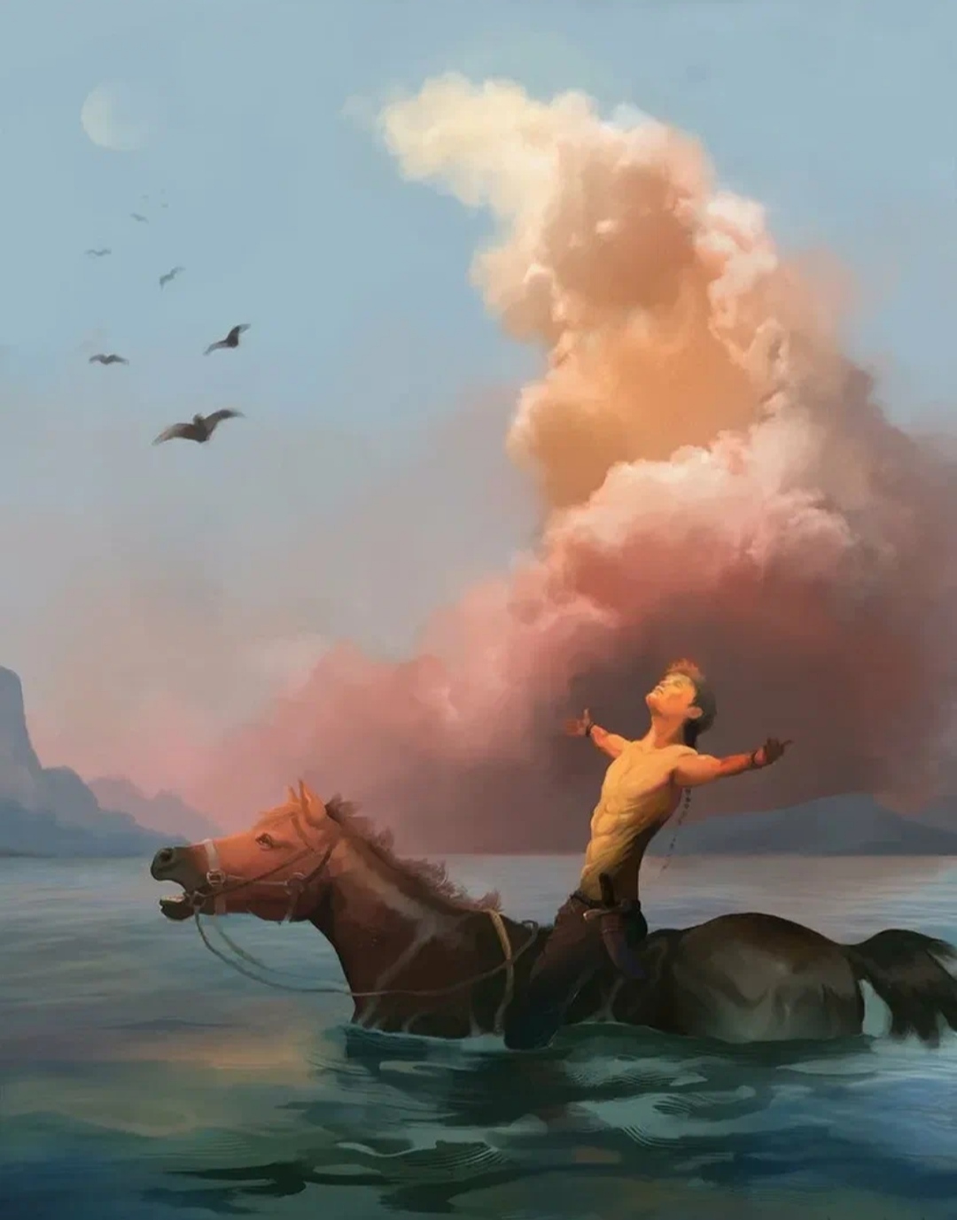 Всадник и море