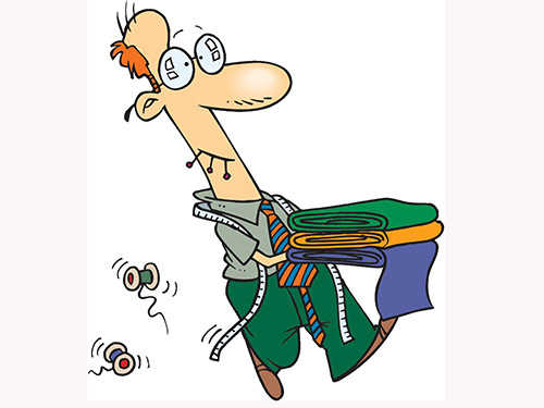 Чудак-портной