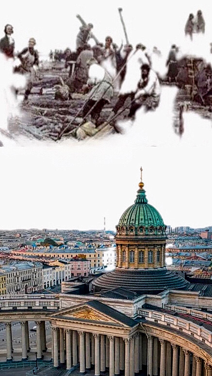 Красавец статный Петербург