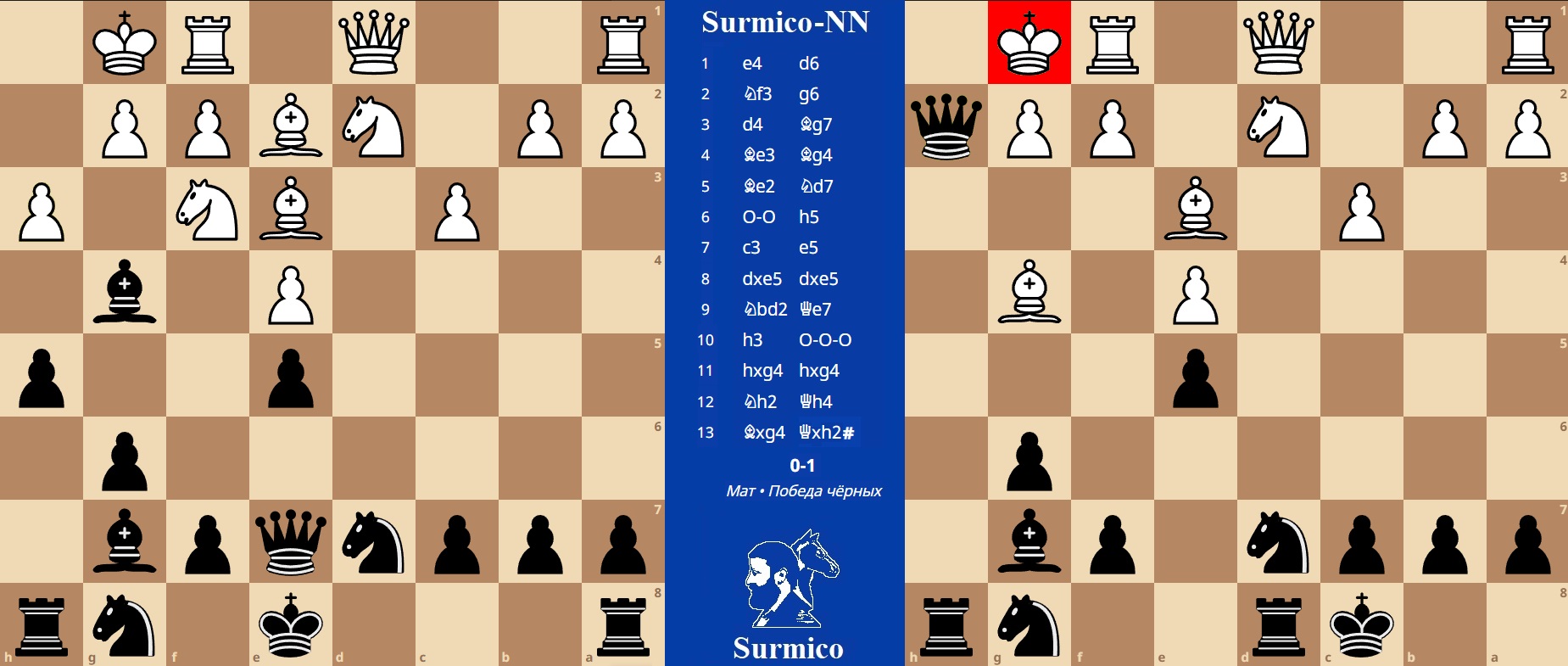 Клуб Тринадцать ходов. 0005