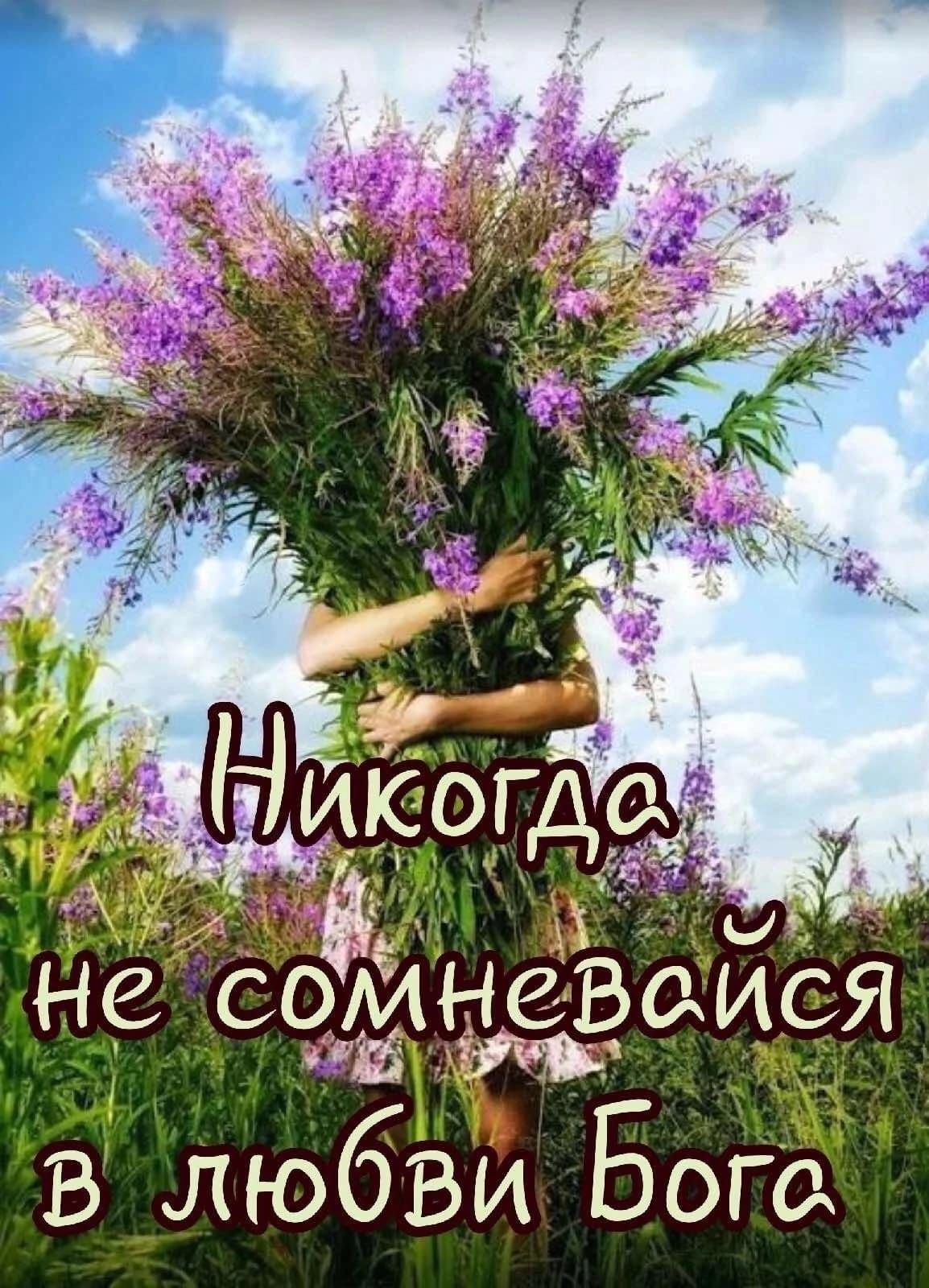 Охапка цветов