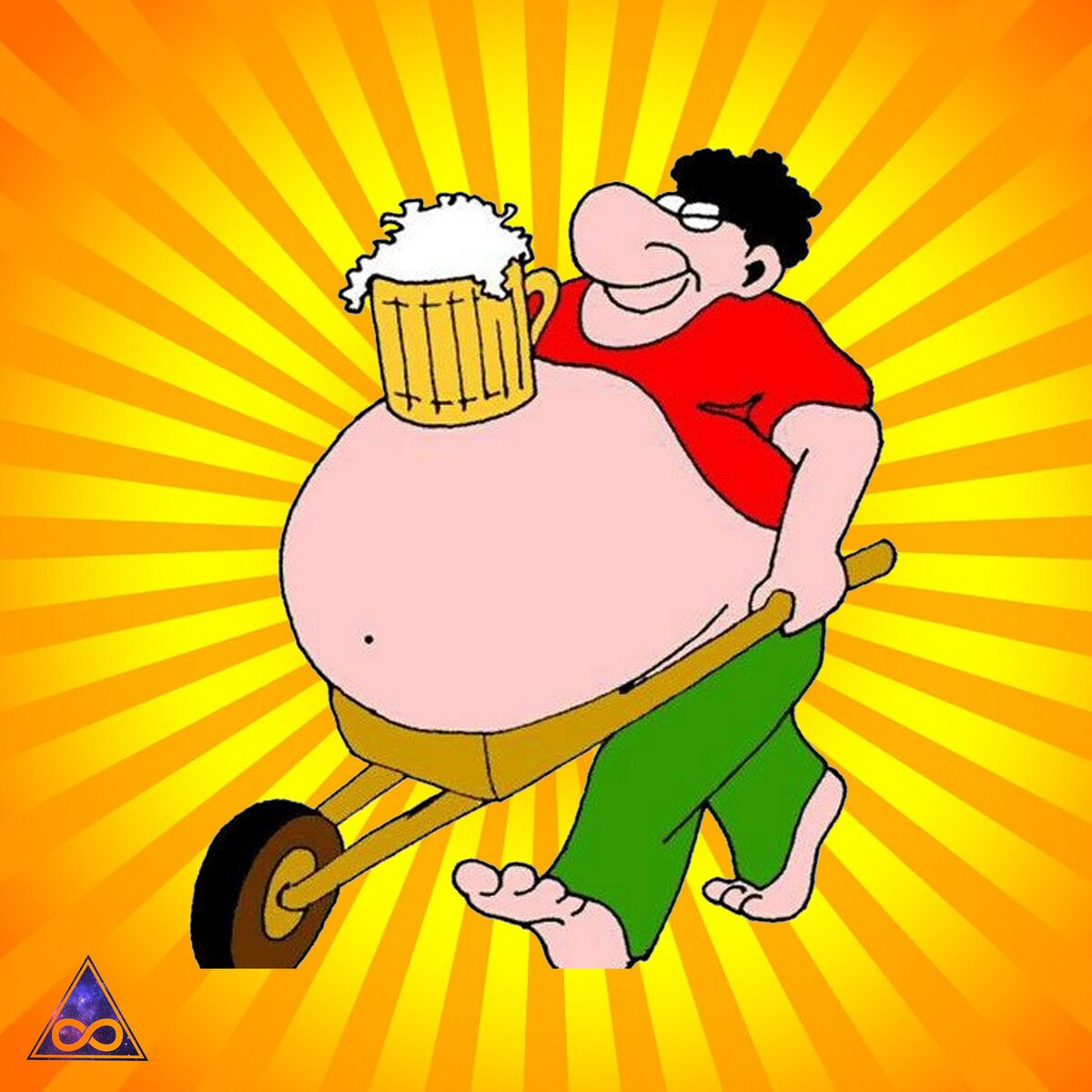 Пивной живот