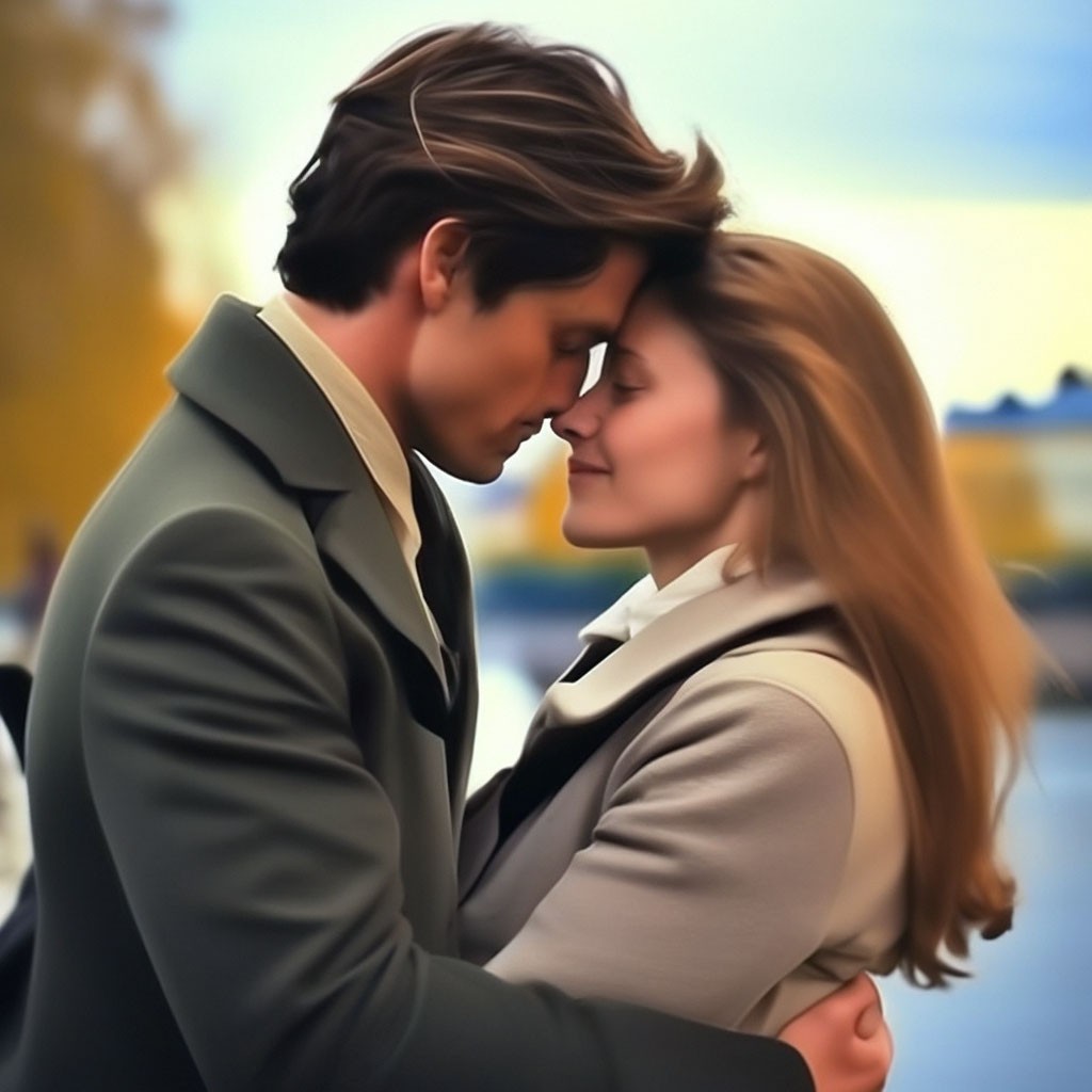 Поцелуй на набережной канала Грибоедова