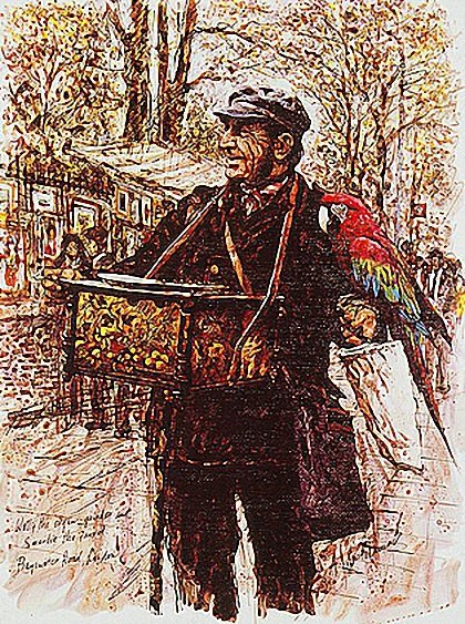 Шарманщик. Перевод с немецкого из В. Мюллера