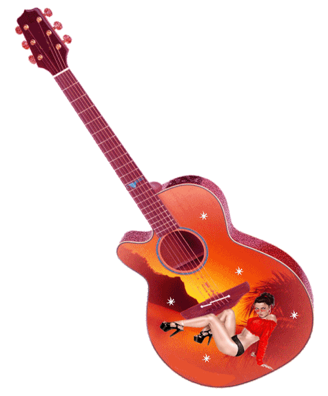 Звени гитара пой. Гитара анимация. Анимированная гитара. Гитара гиф. Анимашка гитара.