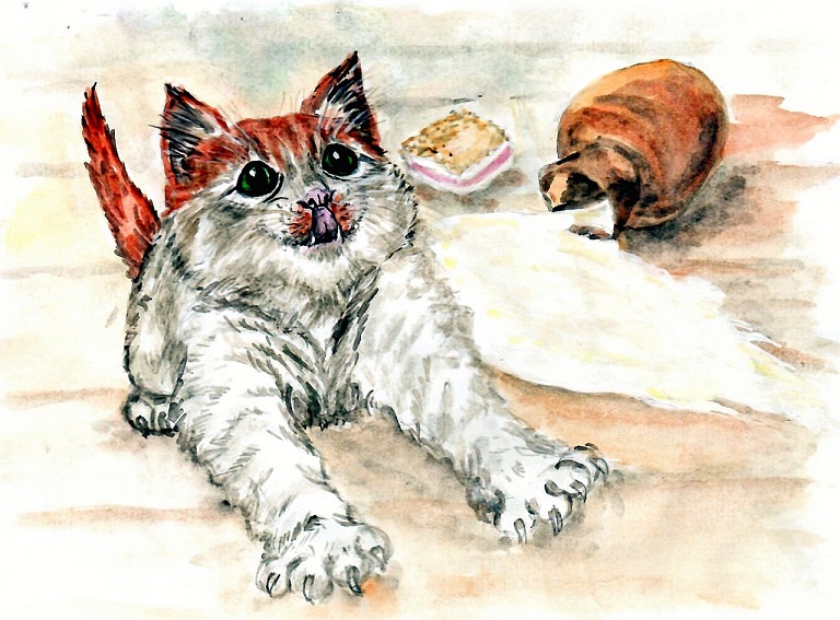 Котишка воришка