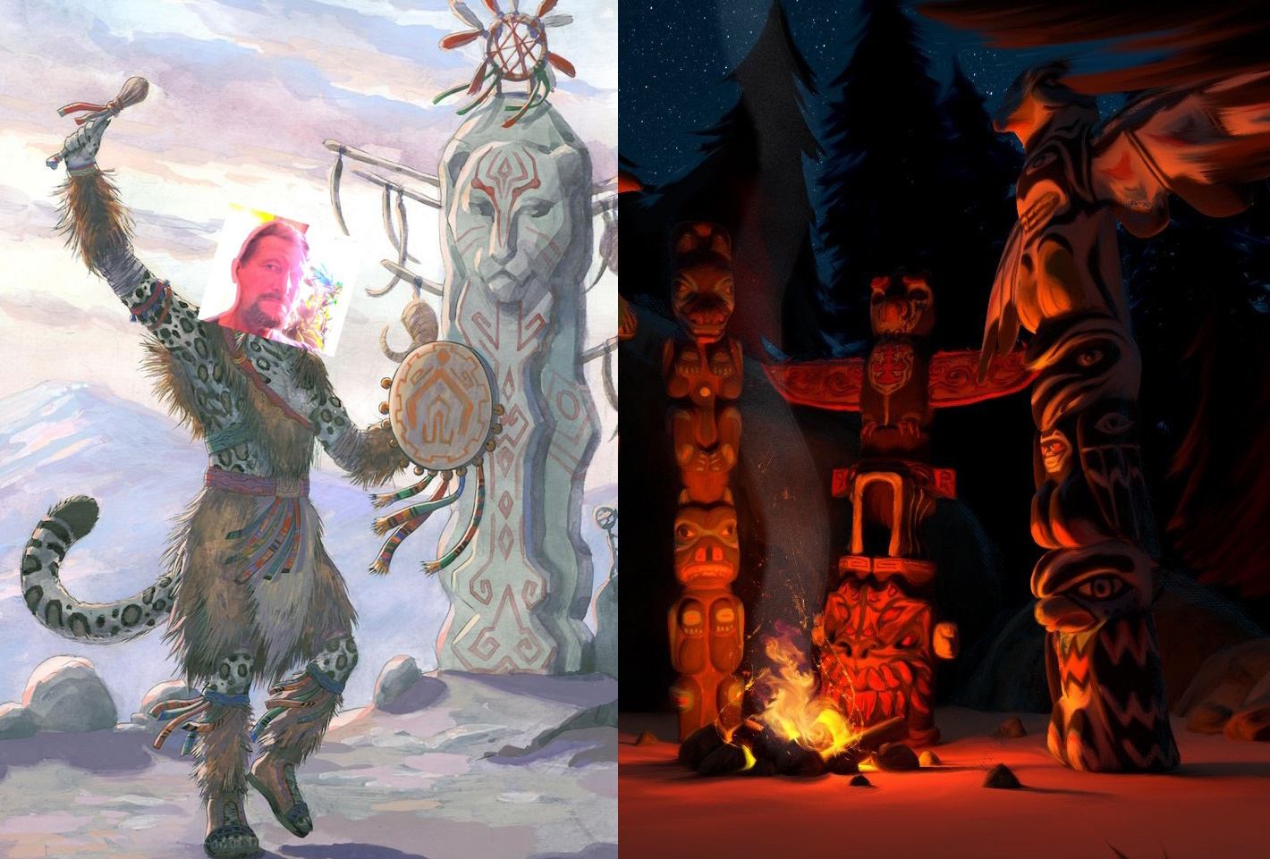 Тотемный бубен