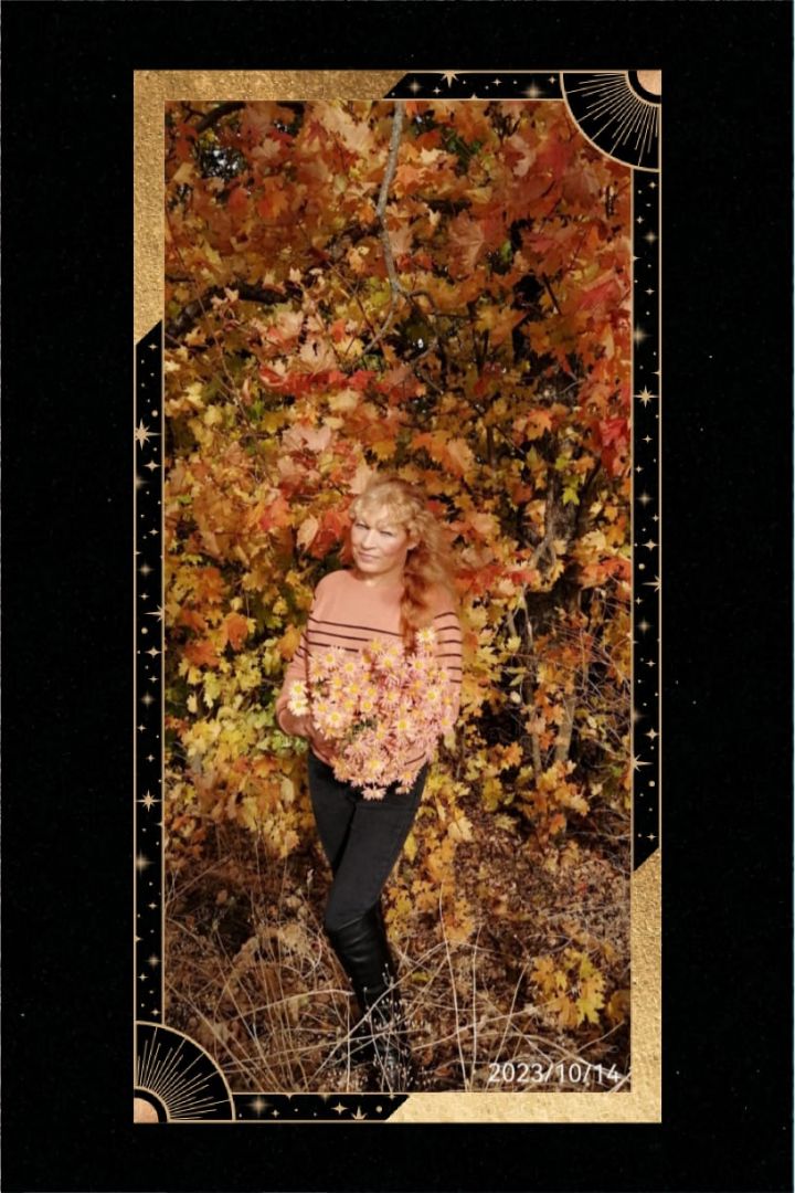 В лесу осеннем