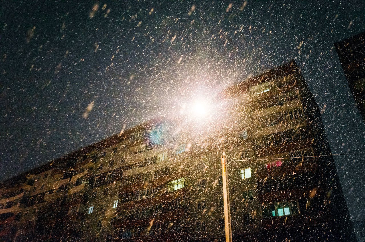 Пушистые бабочки, или первый снег