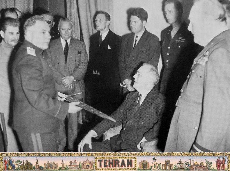28 ноября 1943 г. Началась Тегеранская конференция