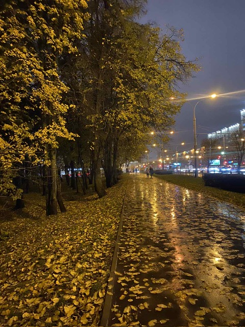 Октябрьский пейзаж