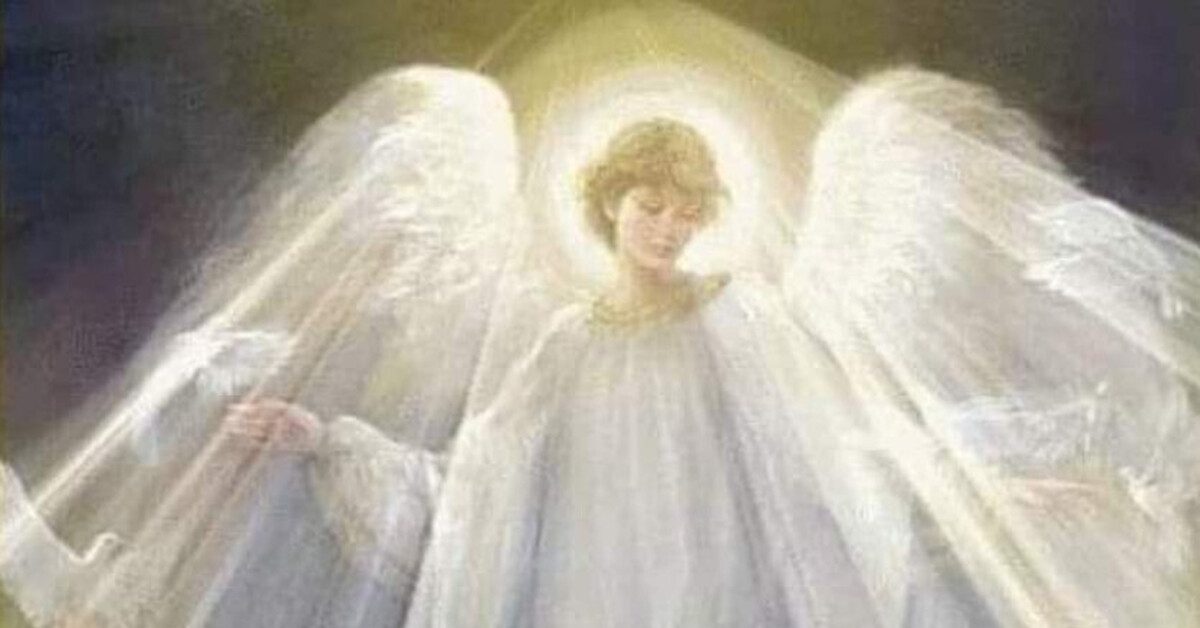 Жил-был Ангел с белыми крыльями